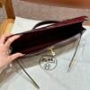 DDMode Hermes Kelly Cut 31CM Shiny Crocodile Leather CK57 Bordeaux Gold Hardware