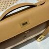 DDMode Hermes Kelly Cut 31CM Epsom Leather 4B Biscuit Gold Hardware