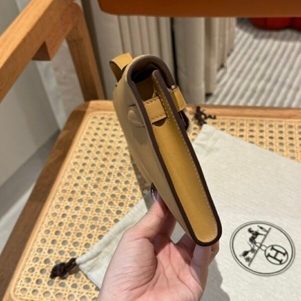 DDMode Hermes Kelly Cut 31CM Epsom Leather 4B Biscuit Gold Hardware