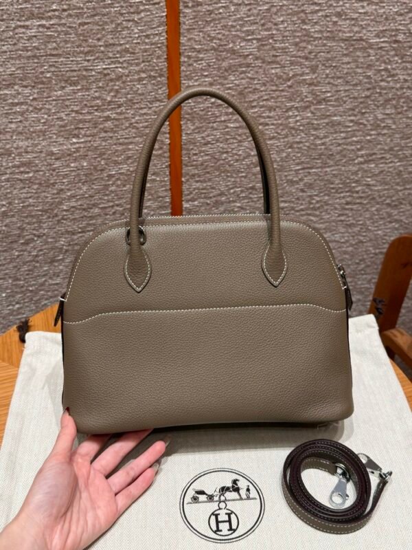 DDMode Bolide 27CM CK18 Etoupe Togo Leather Silver Hardware
