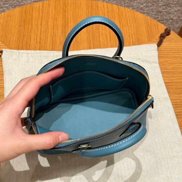DDMode Mini Bolide 75 Blue Jean Evercolor Leather Gold Hardware