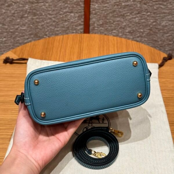 DDMode Mini Bolide 75 Blue Jean Evercolor Leather Gold Hardware