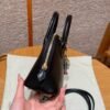 DDMode Mini Bolide 18CM Image CK89 Black Chever Leather Gold Hardware