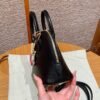 DDMode Mini Bolide 18CM Image CK89 Black Chever Leather Gold Hardware