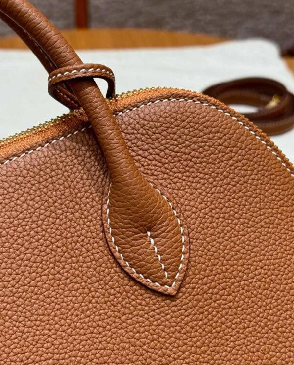 DDMode Mini Bolide Togo Leather CK37 Gold 18CM Gold Hardware