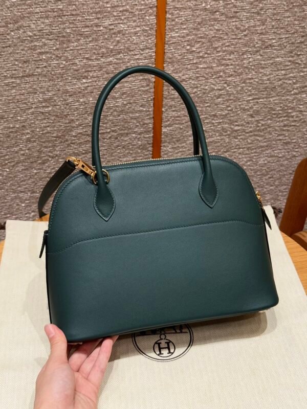 DDMode Hermes Bolide 27CM 60 Vert Cypress Swift Leather Gold Hardware