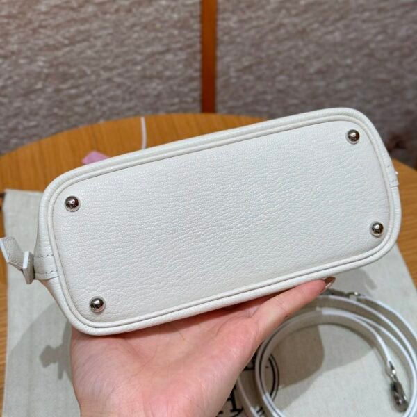 DDMode Vs Steven Mini Bolide 01 Blanc Chever Leather Silver Hardware