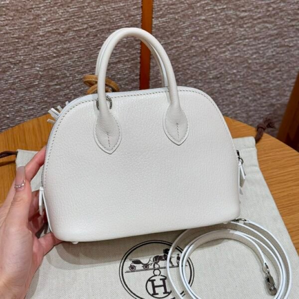 DDMode Vs Steven Mini Bolide 01 Blanc Chever Leather Silver Hardware