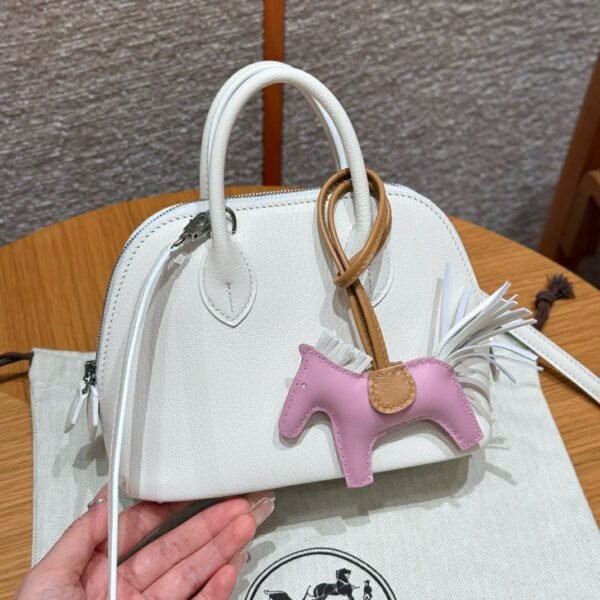 DDMode Vs Steven Mini Bolide 01 Blanc Chever Leather Silver Hardware