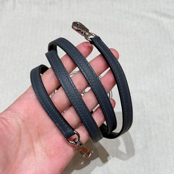 DDMode Mini Bolide 18CM Evercolor Leather H0 Gris Misty Silver Hardware