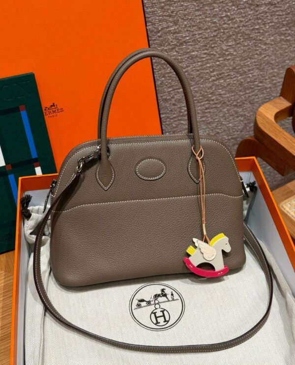 DDMode Bolide 27CM CK18 Etoupe Togo Leather Silver Hardware