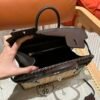 DDMode Birkin Picnic OG Rouge Sellier Swift Leather 25CM Silver Hardware