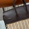 DDMode Birkin Picnic OG Rouge Sellier Swift Leather 25CM Silver Hardware