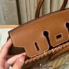 DDMode Birkin Picnic CK37 Gold Swift Leather 25CM Silver Hardware