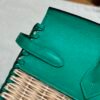 DDMode Birkin Picnic 6W Menthe Swift Leather 25CM Silver Hardware