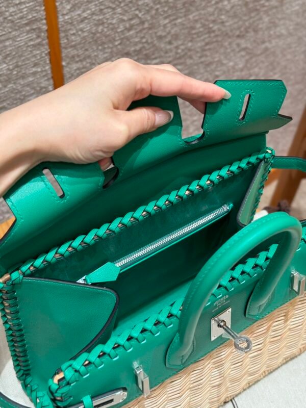 DDMode Birkin Picnic 6W Menthe Swift Leather 25CM Silver Hardware