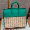 DDMode Birkin Picnic 6W Menthe Swift Leather 25CM Silver Hardware