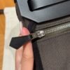 DDMode Hermes Mini HerBag Dark Bronze Noir Canvas / Cowhide Silver Hardware
