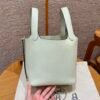 DDMode Hermes Picotin 18CM 0S Vert Fizz Clememce Leather Silver Hardware