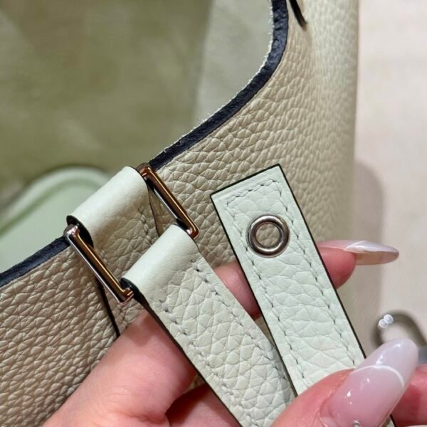 DDMode Hermes Picotin 18CM 0S Vert Fizz Clememce Leather Silver Hardware