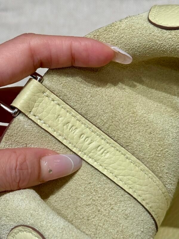 DDMode Hermes Picotin 18CM i8 Jaune Milton Clememce Leather Silver Hardware