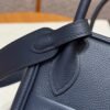 DDMode Hermes Lindy 26CM 2Z Blue Nuit Evercolor Leather Gold Hardware