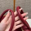 DDMode Hermes Lindy 26CM 1K Rogue Grenat Clememce Leather Gold Hardware