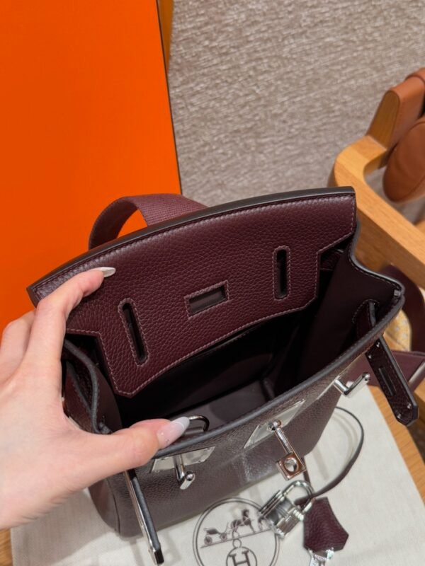 DDMode Hermes Hac a Dos 0G Rogue Seller 28CM Togo Leather Silver Hardware