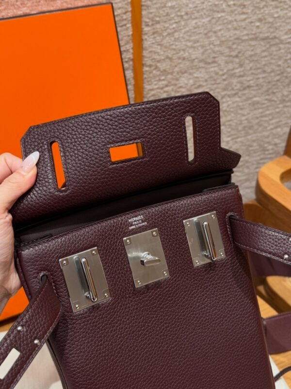 DDMode Hermes Hac a Dos 0G Rogue Seller 28CM Togo Leather Silver Hardware