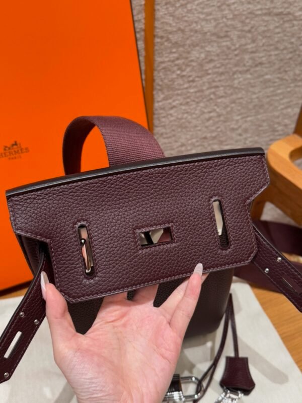 DDMode Hermes Hac a Dos 0G Rogue Seller 28CM Togo Leather Silver Hardware