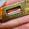 DDMode Hermes Mini Kelly Special Order CK10 Craie / CK89 Black Epsom Leather Gold Hardware