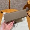 DDMode Hermes Kelly Pochette 22CM Epsom Leather CK18 Etoupe Silver Hardware