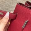 DDMode Hermes Birkin 30CM Togo Leather K1 Rouge Grenat Silver Hardware