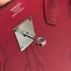 DDMode Hermes Birkin 30CM Togo Leather K1 Rouge Grenat Silver Hardware