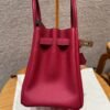 DDMode Hermes Birkin 30CM Togo Leather K1 Rouge Grenat Silver Hardware