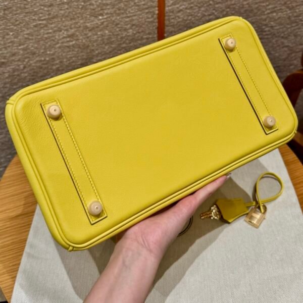 DDMode Hermes Birkin 30CM 9R Lime Swift Leather Gold Hardware