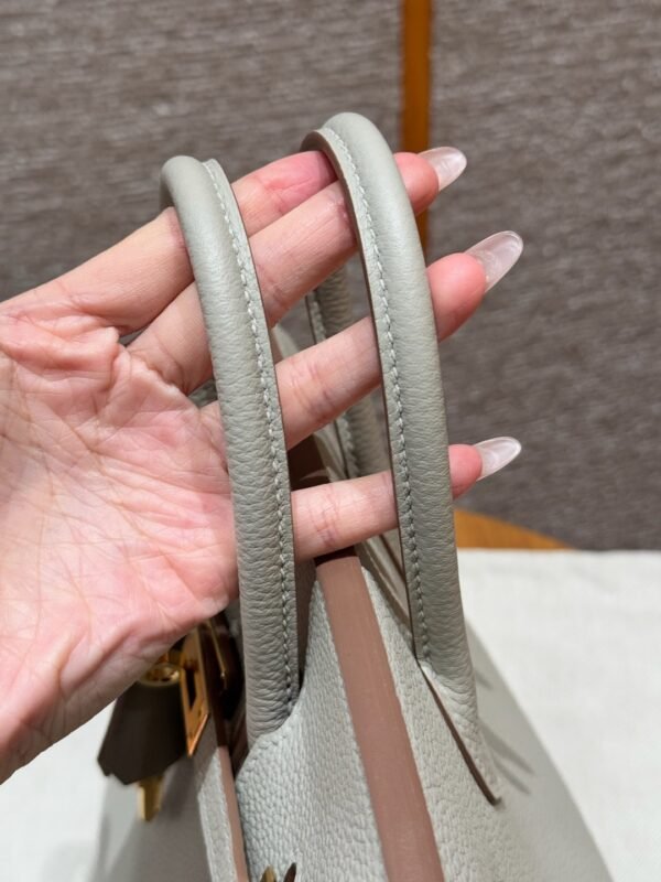 DDMode Hermes Birkin 25CM 80 Gris Perle Togo Leather Gold Hardware