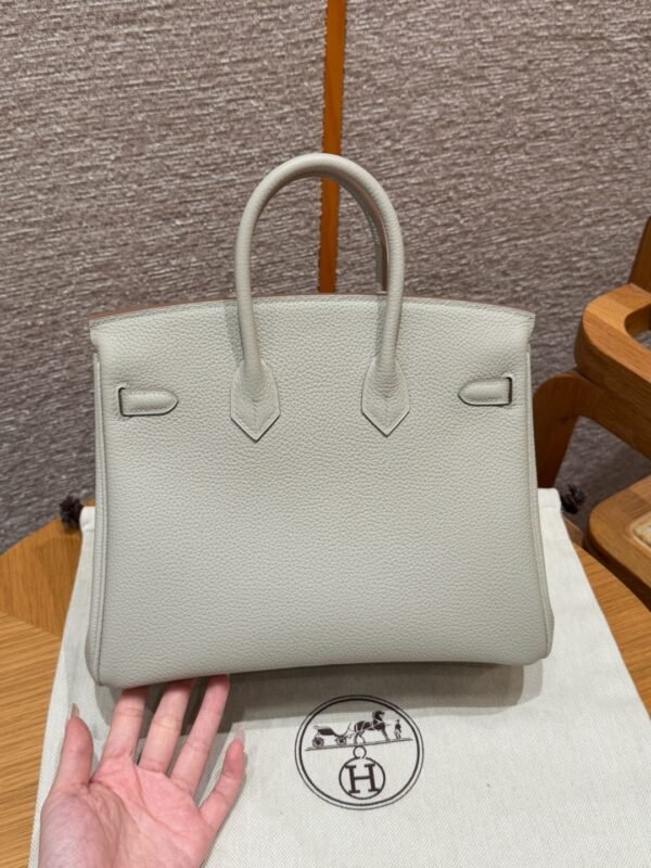 DDMode Hermes Birkin 25CM 80 Gris Perle Togo Leather Gold Hardware