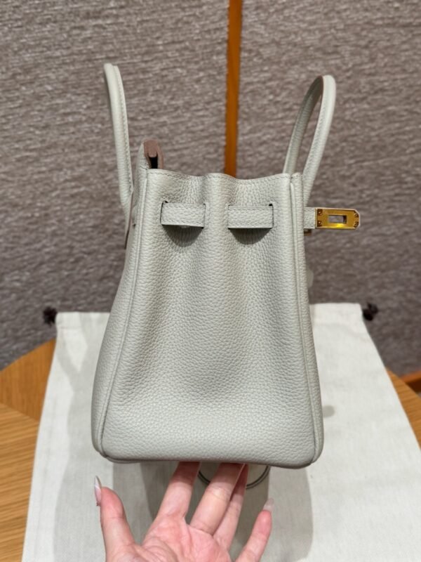 DDMode Hermes Birkin 25CM 80 Gris Perle Togo Leather Gold Hardware