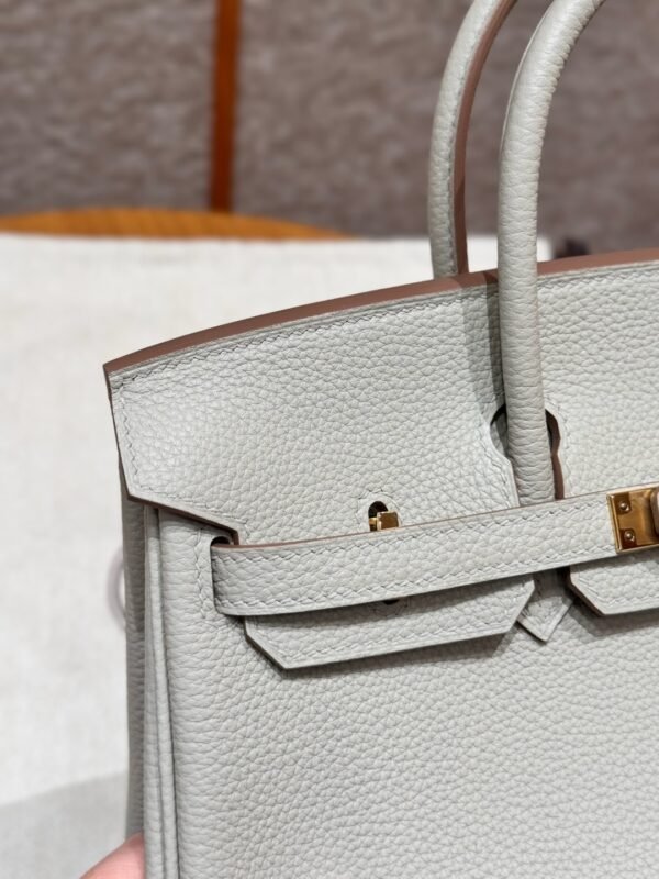 DDMode Hermes Birkin 25CM 80 Gris Perle Togo Leather Gold Hardware