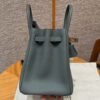 DDMode Hermes Birkin 25CM 63 Vert Amanda Togo Leather Silver Hardware