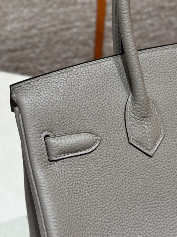 DDMode Hermes Birkin 30CM Togo Leather M8 Girs Asphalte Gold Hardware