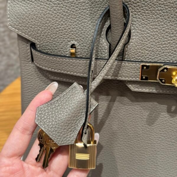 DDMode Hermes Birkin 30CM Togo Leather M8 Girs Asphalte Gold Hardware