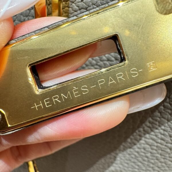 DDMode Hermes Birkin 30CM Togo Leather M8 Girs Asphalte Gold Hardware