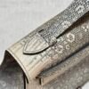 DDMode Hermes Kelly Pochette Lizard Leather 1B OmBre Silver Hardware