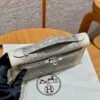 DDMode Hermes Kelly Pochette Lizard Leather 1B OmBre Silver Hardware