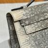 DDMode Hermes Kelly Pochette Lizard Leather 1B OmBre Silver Hardware