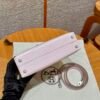 DDMode Hermes Mini Kelly 09 Mauve Pale Matte Alligator Crocodile Silver Hardware