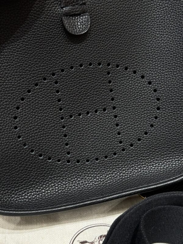 DDMode Hermes Evelyne CK89 Noir 29CM Clememce Leather Gold Hardware