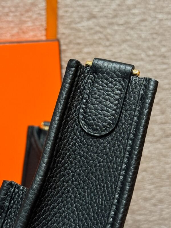 DDMode Hermes Evelyne CK89 Noir 29CM Clememce Leather Gold Hardware